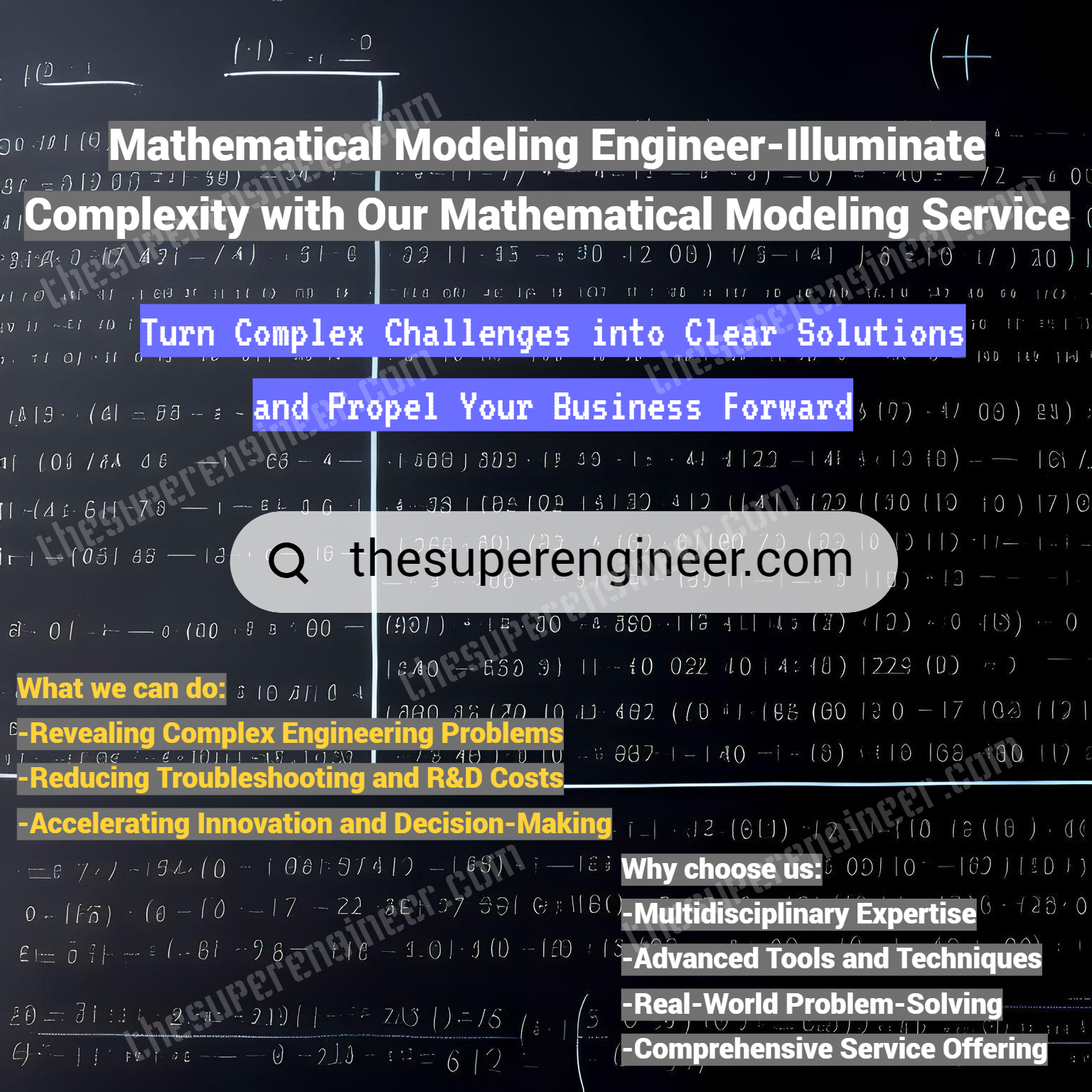 mathematical modeling power your business